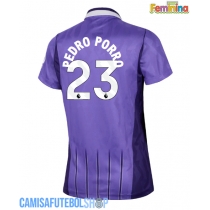 Camisa de time de futebol Tottenham Hotspur Pedro Porro #23 Replicas 3º Equipamento Feminina 2026-27 Manga Curta